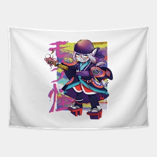 Kusuriuri and his sword Tapestry