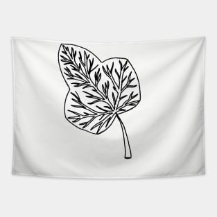 Simple ivy leaf Tapestry