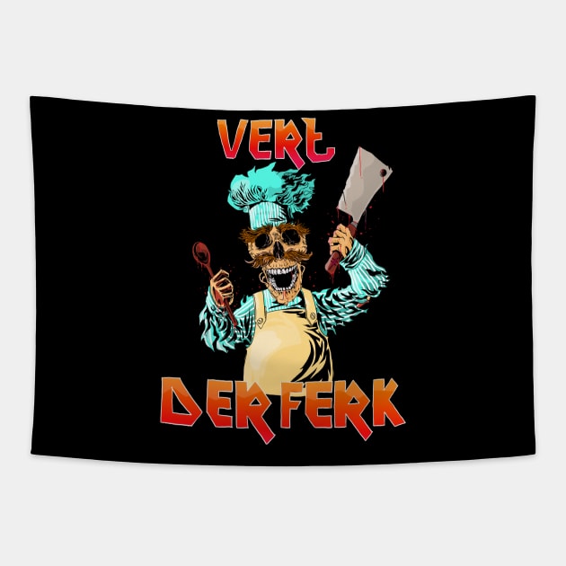 Vert der ferk Tapestry by Dek made