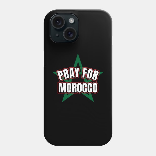 Pray For Morocco Support Moroccans .DNS Phone Case by CoinDesk Podcast