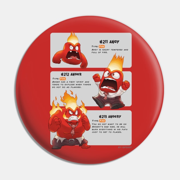 Anger Evolutions Pin by disneyevolutions