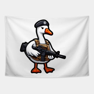 Tactical Goose Tapestry