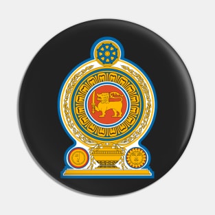 Emblem of Sri Lanka Pin