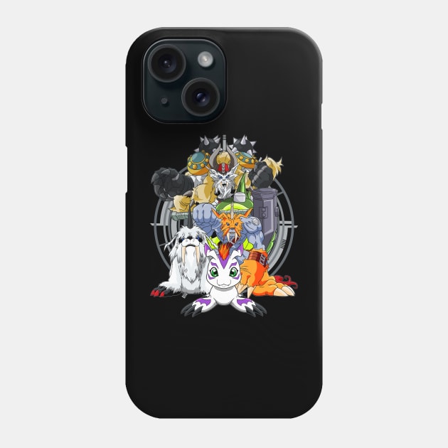 Gomamon Evolution Phone Case by svthyp