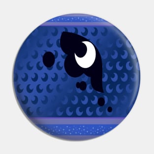 My little Pony - Princess Luna Cutie Mark V5 Pin