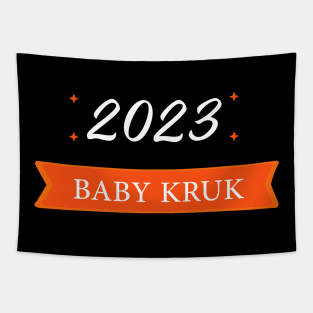 Baby kruk design Tapestry