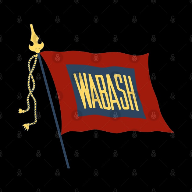 The Wabash Railroad by Railway Tees For All