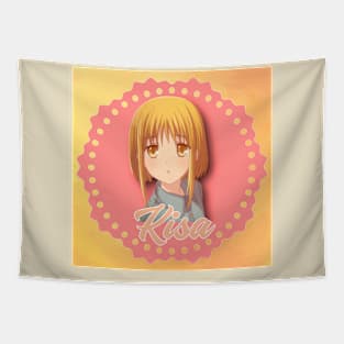 chica rubia pelo corto 1 Tapestry