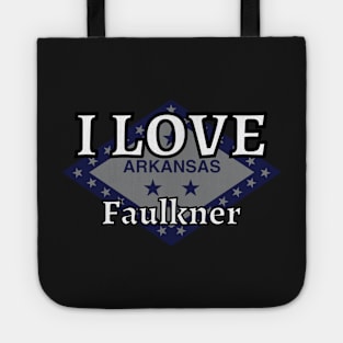 I LOVE Faulkner | Arkensas County Tote