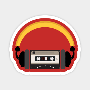 Retro Cassette Tape for retro lovers Magnet
