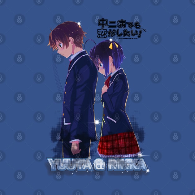 Yuuta & Rikka by sfajar