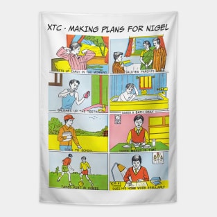 XTC ••• Original Style Fan Artwork Tapestry