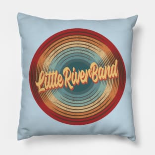 Little River Band Vintage Circle Pillow