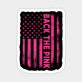 Back The Pink Breast Cancer Awareness Magnet