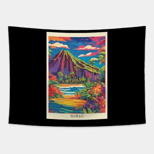 fauvism art of Hawaii usa 6 Tapestry