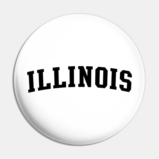 Illinois T-Shirt, Hoodie, Sweatshirt, Sticker, ... - Gift Pin by Novel_Designs