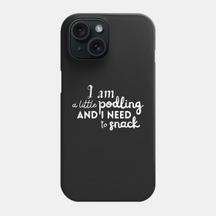 I am a little podling in black Phone Case