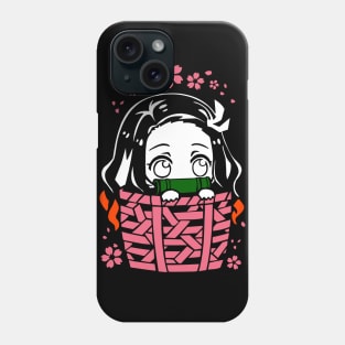 Cute Nezuko Chan Phone Case