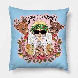 Joy to the World! Christmas Angel. Pillow