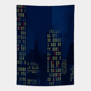 City Lights Tapestry