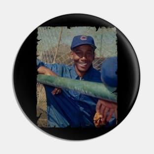 Ernie Banks - Army (Korean War) Pin