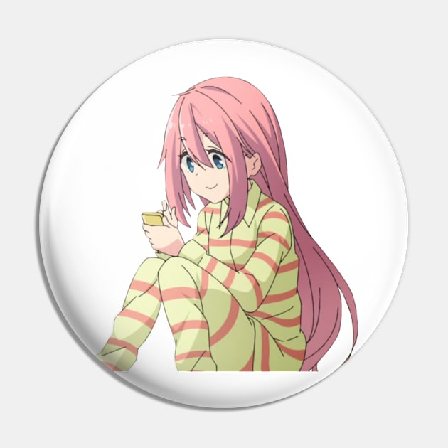 Nadeshiko Sitting Pin by KokoroPopShop