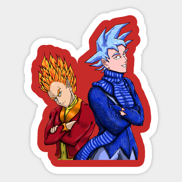 dragon ball the miser brothers - Miser Brothers - Sticker