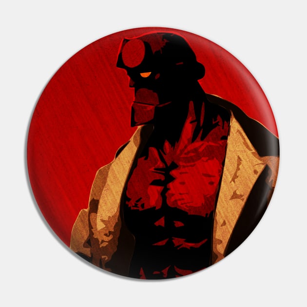 Hellboy Pin by Rodimus76