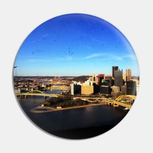 Photo Pittsburgh Pennsylvania skyline USA city tall building sky Pin