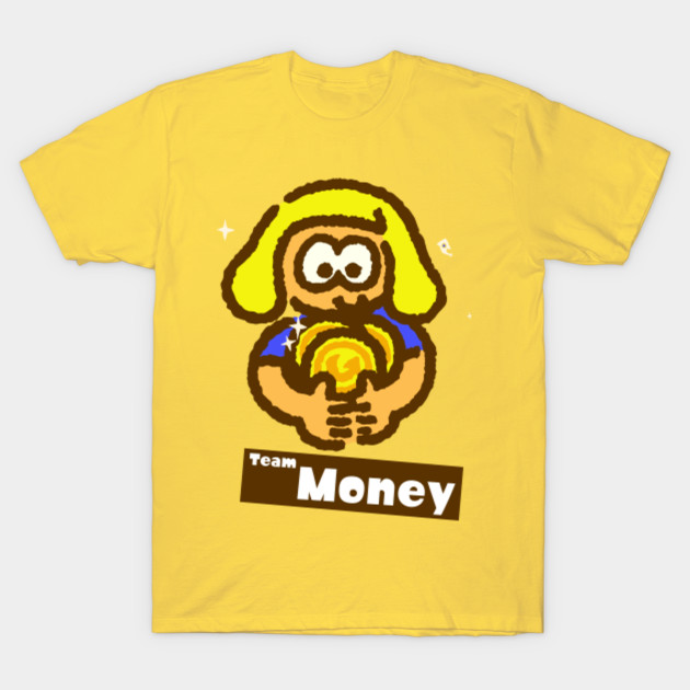 Splatfest 2 Team Money V2 Splatoon T Shirt Teepublic