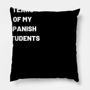 Funny Personalized Gift Idea for Spanish Teacher Pillow