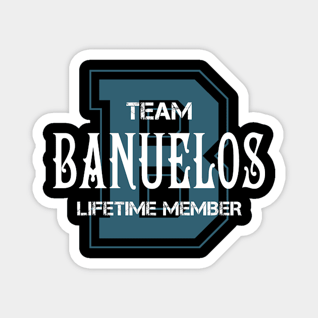 BANUELOS Magnet by TANISHA TORRES