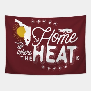 Home Is Where the Heat Is (light) Tapestry