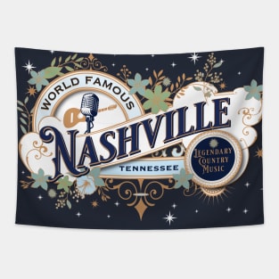 Nashville Vintage Tapestry