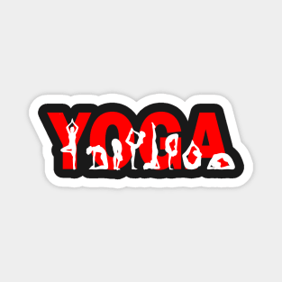 Yoga Casual Wear Magnet