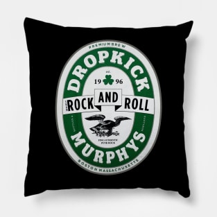 Rock and roll boston murphys Pillow