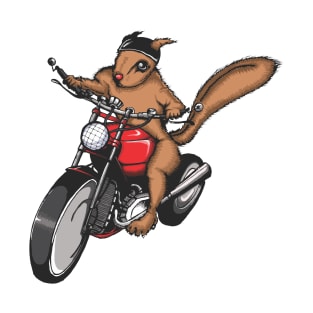 Squirrel on a Bike T-Shirt