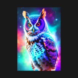 Nebula owl T-Shirt