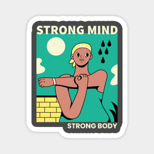 Strong Mind, Strong Body Magnet