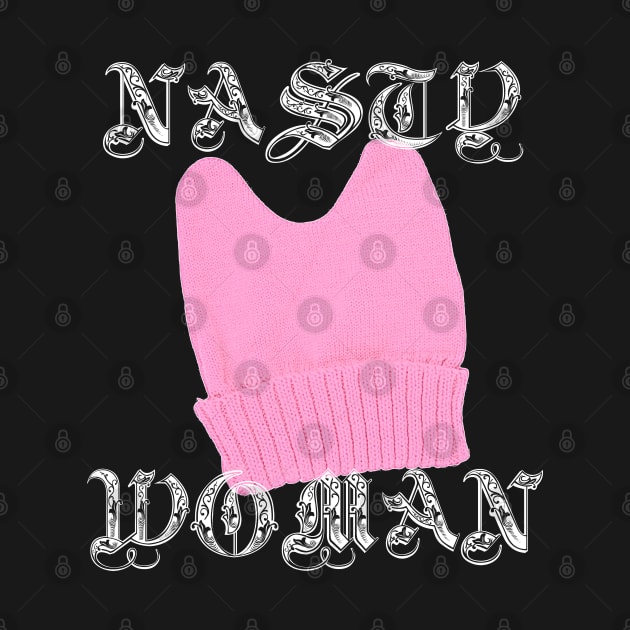 Nasty Woman Pink Pussie Hat by Orikall