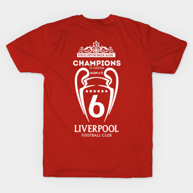 T-shirt Liverpool 2019 Champions League 