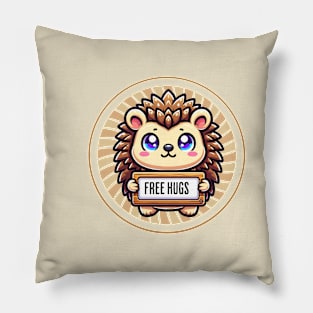 Hedgehog Free Hugs! 🤗 Pillow