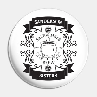 Sanderson Sister Brewing Co. Halloween. Pin