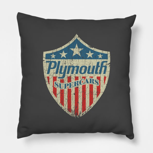 Plymouth Supercars 1970 Pillow by JCD666