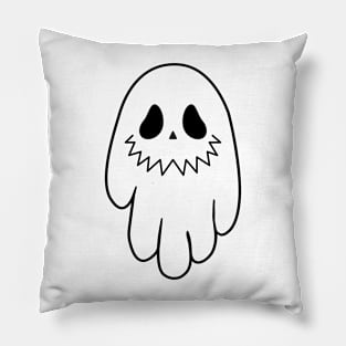 Ghost blobs halloween No.7 Pillow