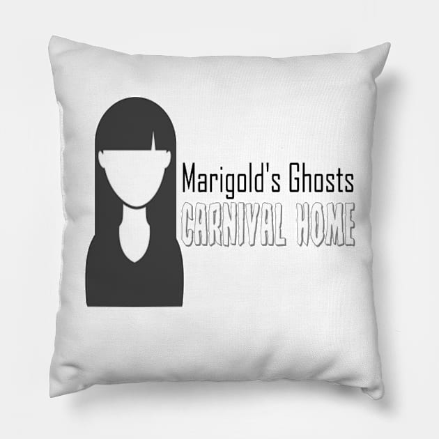 Marigold's Ghosts Pillow by hauntedgriffin