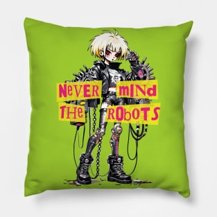 Punk Robot X Pillow