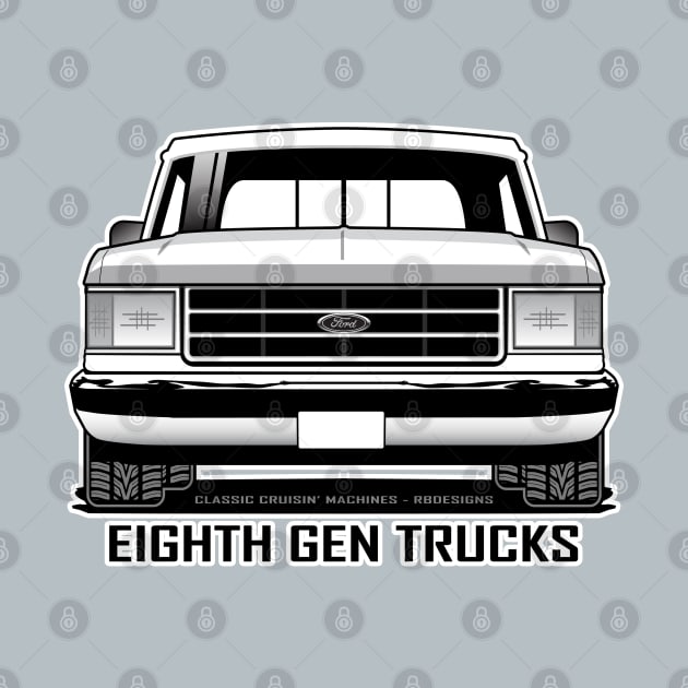 1987 - 1991 Truck / Bricknose Grille BW by RBDesigns