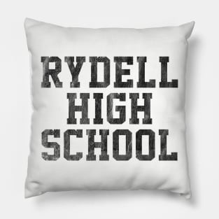 Rydell High School  - Vintage Look Design Pillow