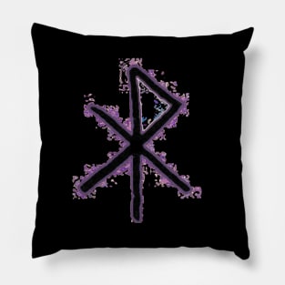 Love occult symbolism Pillow